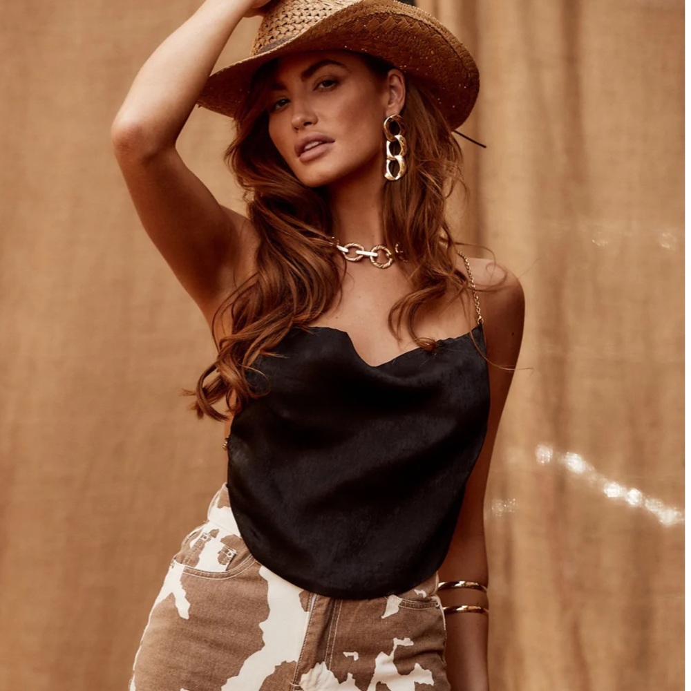 Chained up crop top